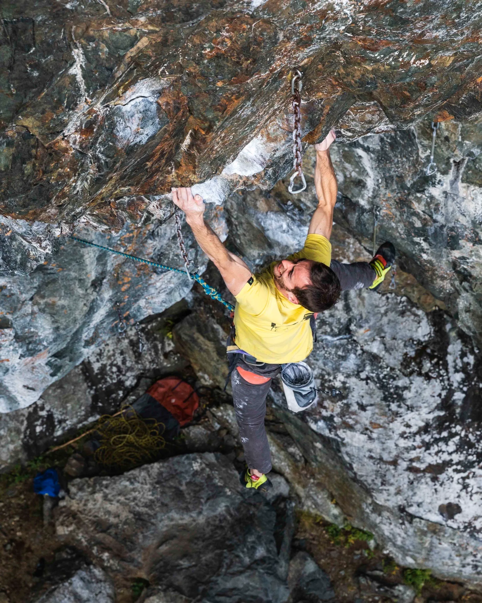 Félicien Roy on Scorecard 5.13d at Orford