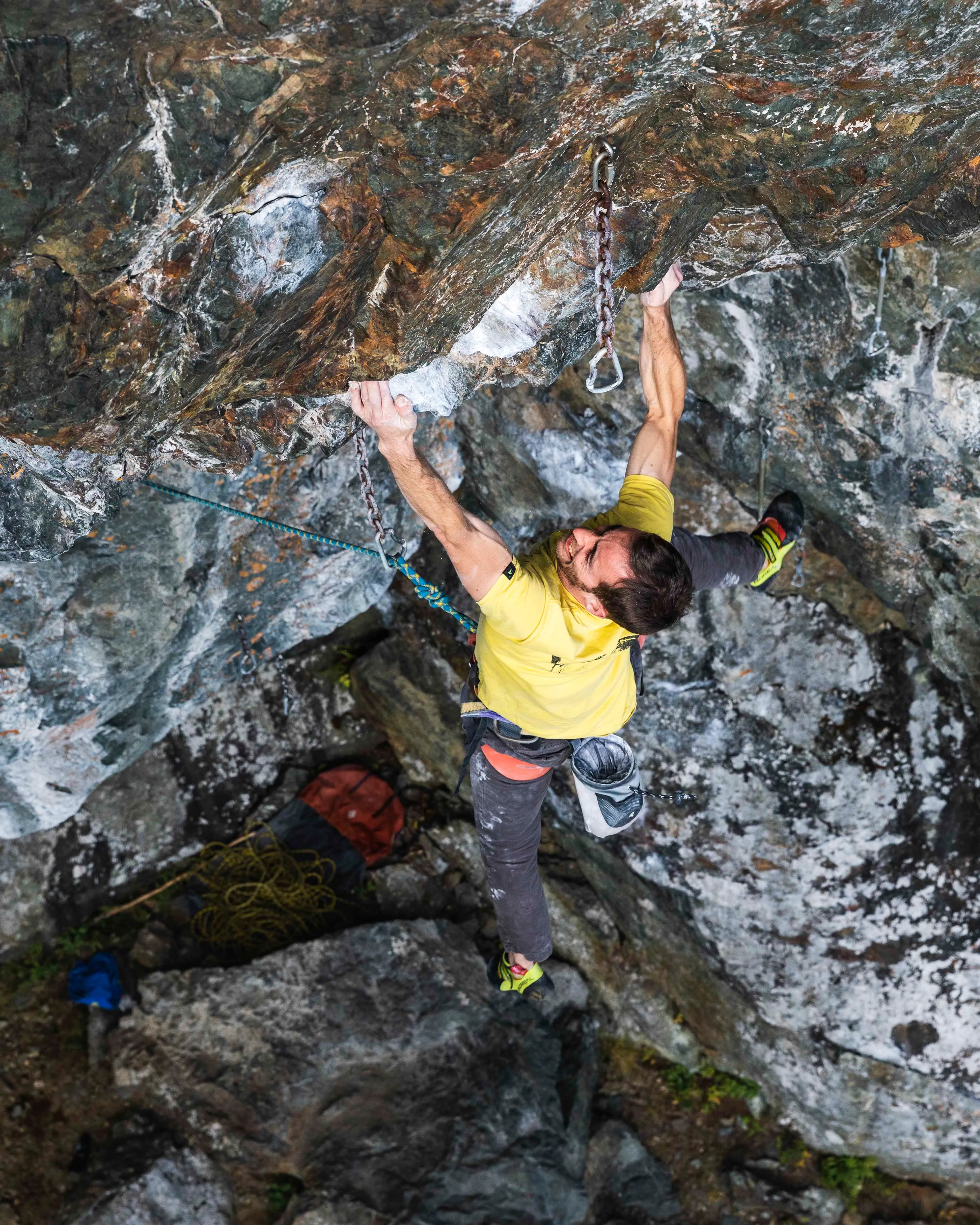 Félicien Roy dans Alpha Beta 5.14a à Orford